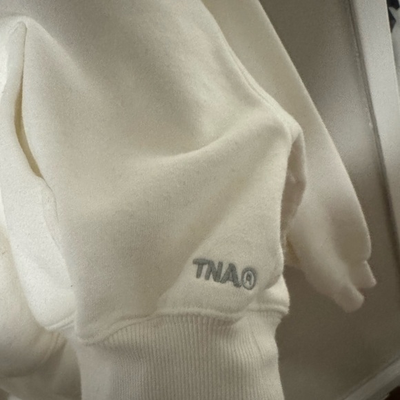 TNA Cream Cropped Sweatshirt - Picture 2 of 5